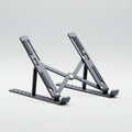 Nexova Complete Desk Setup — aluminum laptop stand and ergonomic mouse pad