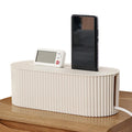 33X13.2X11Cm Cable Management Box Wire Junction Board Storage Box Hide Wires Power Strips Desk Cable Computer Organizer Box