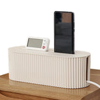 33X13.2X11Cm Cable Management Box Wire Junction Board Storage Box Hide Wires Power Strips Desk Cable Computer Organizer Box