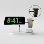 3 in 1 Wireless Charger Stand for Iphone 12/13/14/15/16/17 Fast Charging Station for Apple Watch 10 9 8 7 6 5 4 Airpods 2 3 Pro